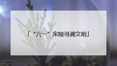 “六一”宋陵寻溯文明