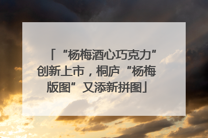 “杨梅酒心巧克力”创新上市，桐庐“杨梅版图”又添新拼图