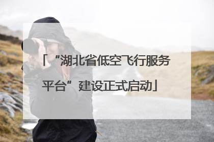 “湖北省低空飞行服务平台”建设正式启动
