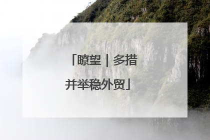 瞭望｜多措并举稳外贸