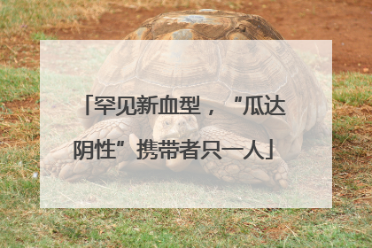 罕见新血型，“瓜达阴性”携带者只一人