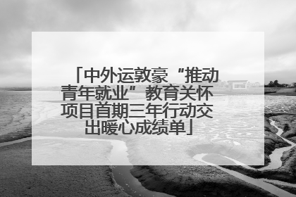 中外运敦豪“推动青年就业”教育关怀项目首期三年行动交出暖心成绩单