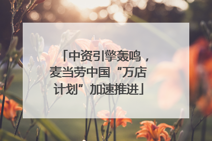 中资引擎轰鸣，麦当劳中国“万店计划”加速推进