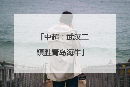 中超：武汉三镇胜青岛海牛