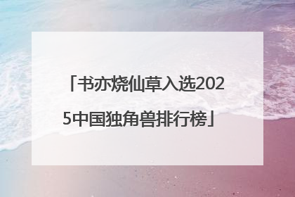 书亦烧仙草入选2025中国独角兽排行榜