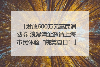 发放600万元惠民消费券 浪漫湾沚邀请上海市民体验“皖美夏日”