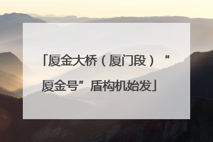 厦金大桥（厦门段）“厦金号”盾构机始发