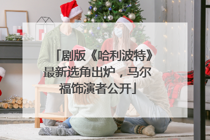 剧版《哈利波特》最新选角出炉，马尔福饰演者公开