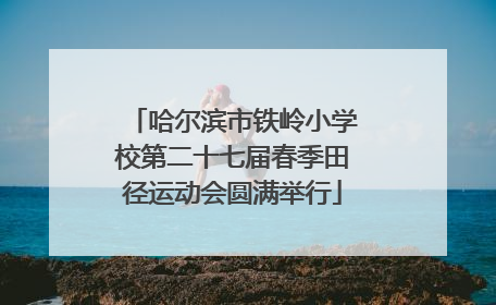 哈尔滨市铁岭小学校第二十七届春季田径运动会圆满举行