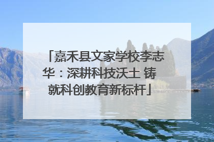 嘉禾县文家学校李志华：深耕科技沃土 铸就科创教育新标杆