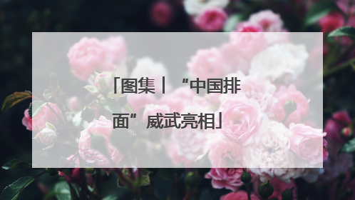 图集︱“中国排面”威武亮相