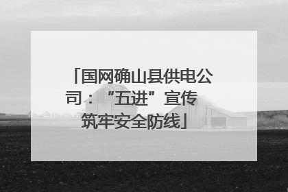 国网确山县供电公司：“五进”宣传 筑牢安全防线