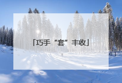 巧手“套”丰收