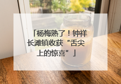 杨梅熟了！钟祥长滩镇收获“舌尖上的惊喜”