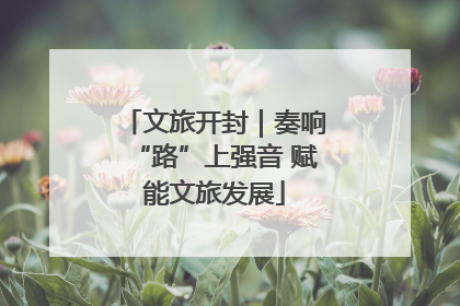 文旅开封｜奏响“路”上强音 赋能文旅发展