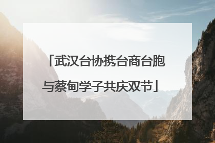 武汉台协携台商台胞与蔡甸学子共庆双节