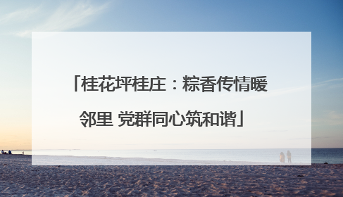 桂花坪桂庄：粽香传情暖邻里 党群同心筑和谐