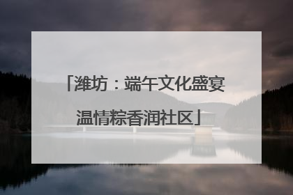 潍坊：端午文化盛宴 温情粽香润社区
