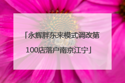 永辉胖东来模式调改第100店落户南京江宁