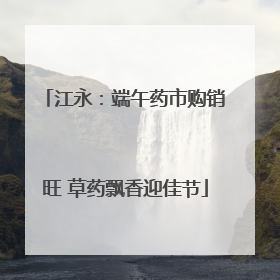 江永：端午药市购销旺 草药飘香迎佳节