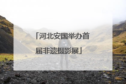 河北安国举办首届非遗摄影展