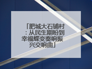 肥城大石铺村：从民生期盼到幸福蝶变奏响振兴交响曲
