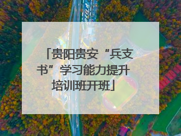 贵阳贵安“兵支书”学习能力提升培训班开班