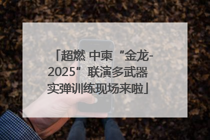 超燃 中柬“金龙-2025”联演多武器实弹训练现场来啦