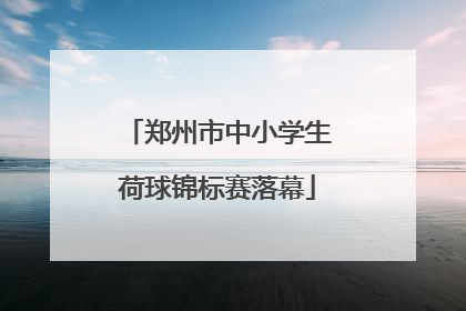郑州市中小学生荷球锦标赛落幕