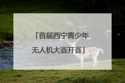 首届西宁青少年无人机大赛开赛