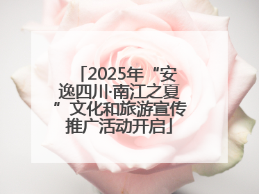 2025年“安逸四川·南江之夏”文化和旅游宣传推广活动开启