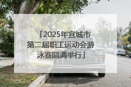 2025年宜城市第二届职工运动会游泳赛圆满举行