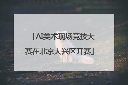 AI美术现场竞技大赛在北京大兴区开赛