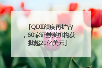 QDII额度再扩容，60家证券类机构获批超21亿美元